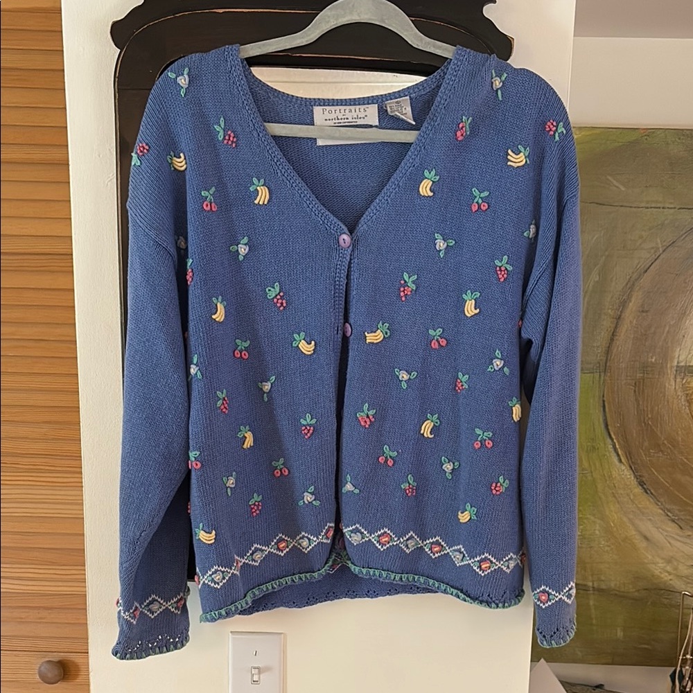 Vintage Fruit Sweater